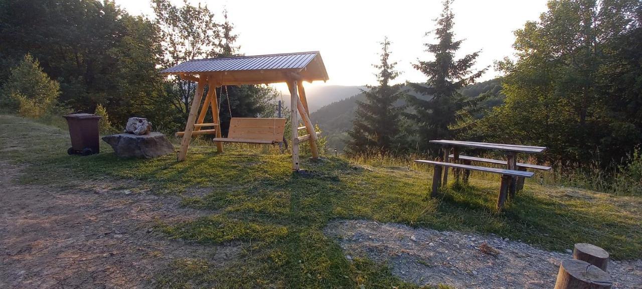 Cabana Belvedere Dragoslavele Exterior foto